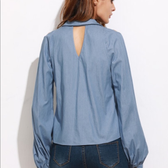 Brand New Denim Top - Picture 3 of 4